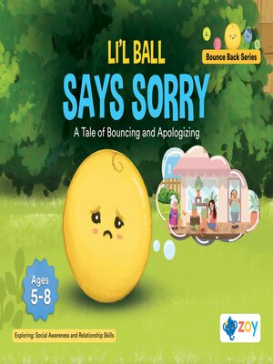 cover image of Li'l Ball Says Sorry